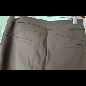 Wrinkle-resistant straight leg pants look fabulous